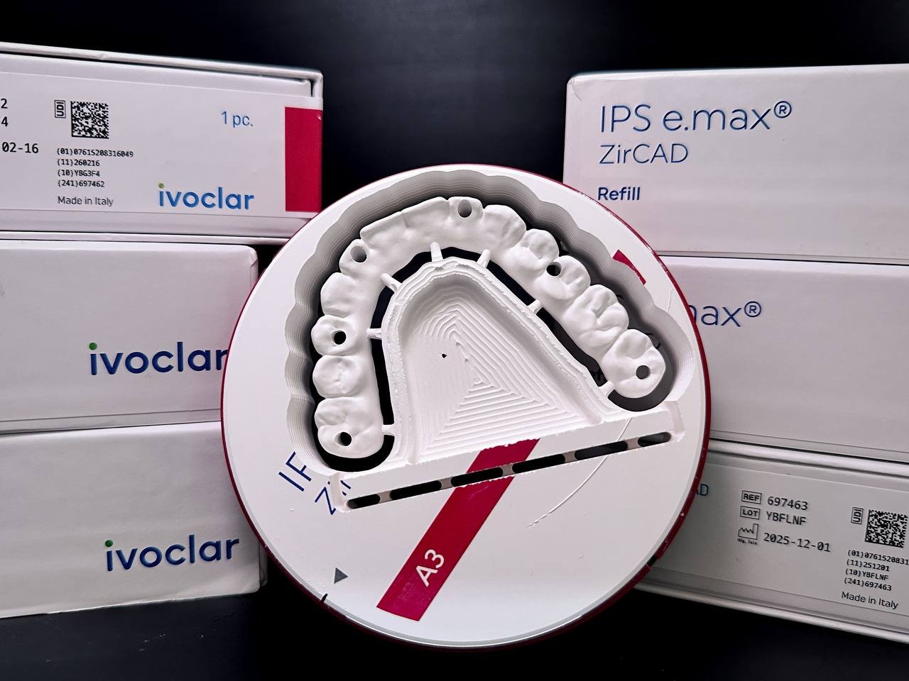 Фрезерованный диск Ivoclar IPS e.max ZirCAD