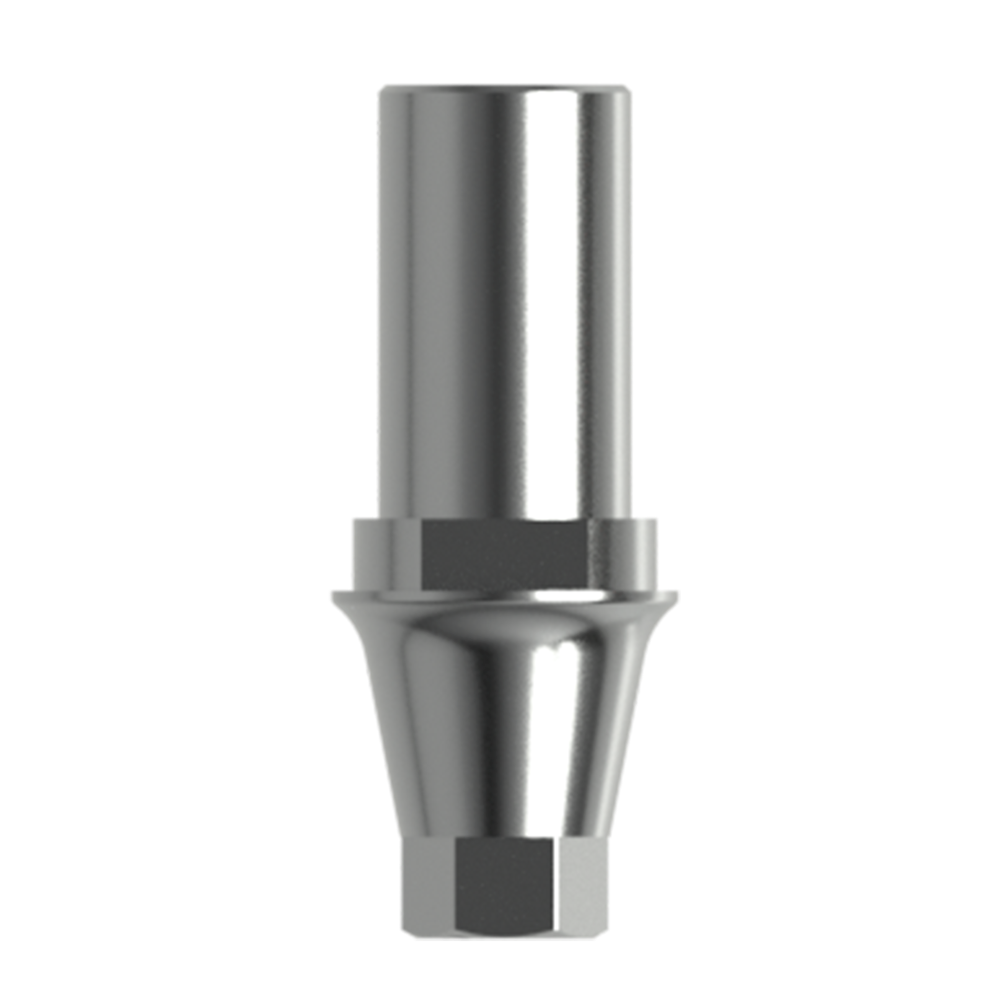 Абатмент временный (одиночный) для CAD/CAM, совместим с Astra Tech ⌀ 4.5/5.0 (1.0 мм), с винтом