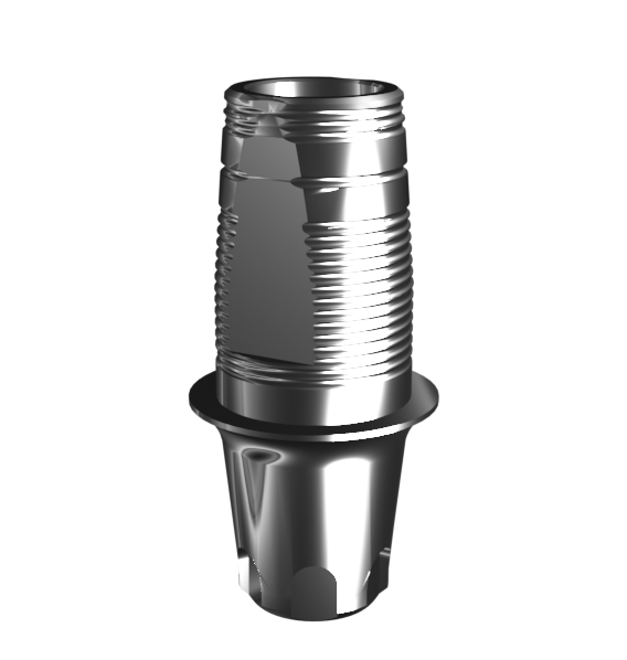 Абатмент-основание (одиночный), аналог GEO, совместим с MIS C1 SP (1.3 мм), с винтом