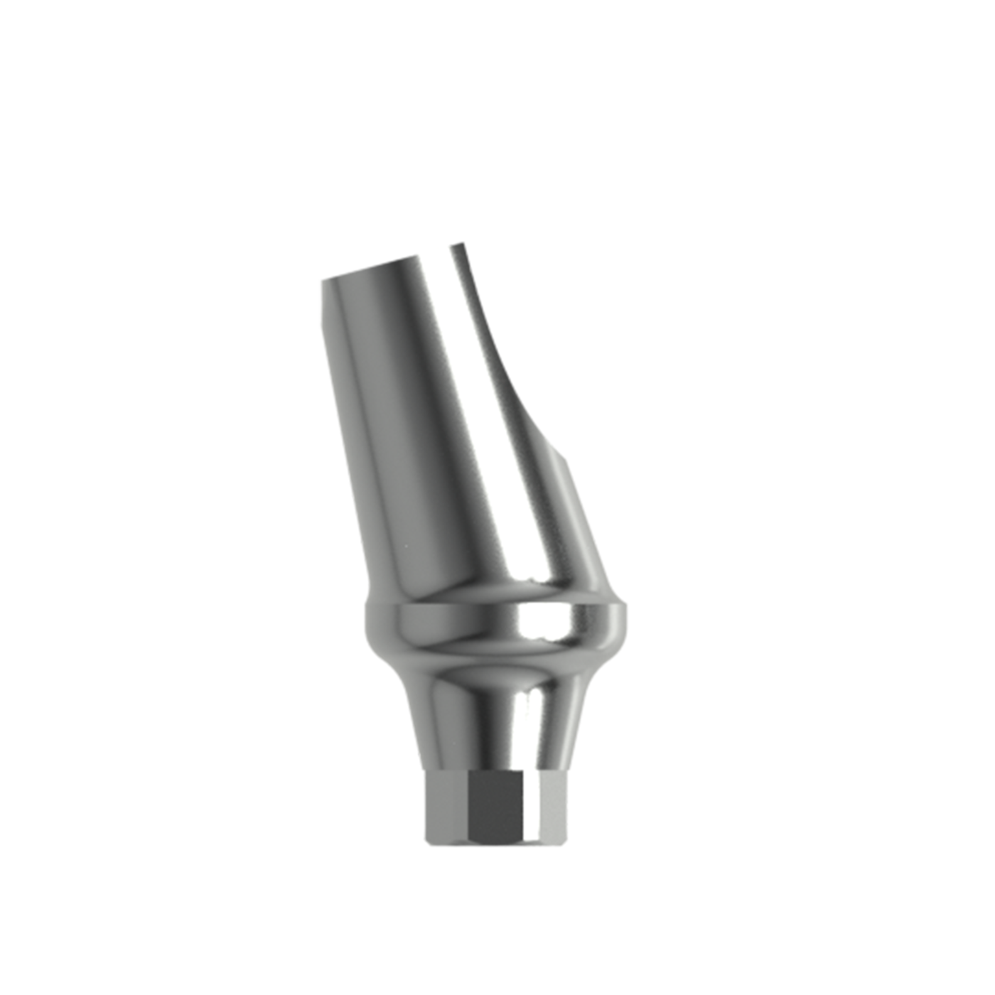 Абатмент титановый угловой 15°, совместим с Nobel Conical Connection NP (1.0 мм), с винтом
