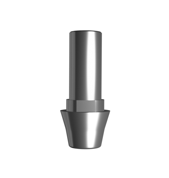 Абатмент временный (мостовидный) с антиротацией, для CAD/CAM, совместим с Osstem Regular (2.0 мм), с винтом