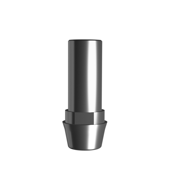 Абатмент временный (мостовидный) с антиротацией, для CAD/CAM, совместим с Osstem Regular (1.0 мм), с винтом