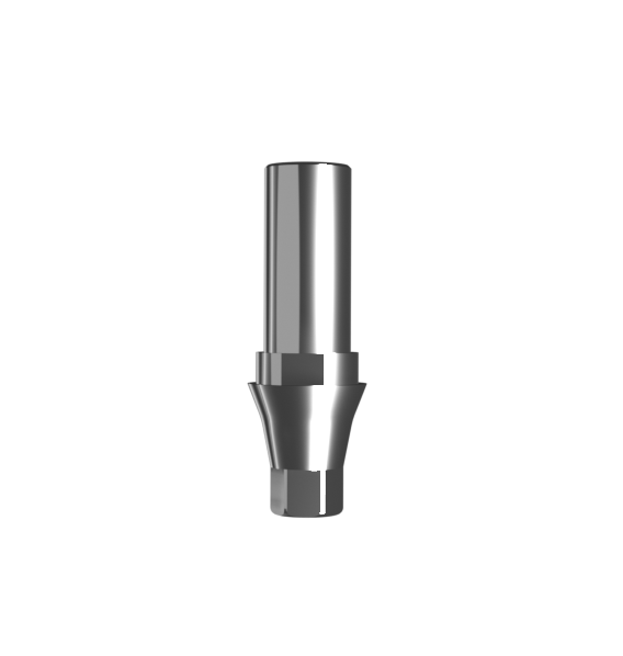 Абатмент временный (одиночный) для CAD/CAM, с антиротацией, совместим с Osstem Mini (1.5 мм), с винтом