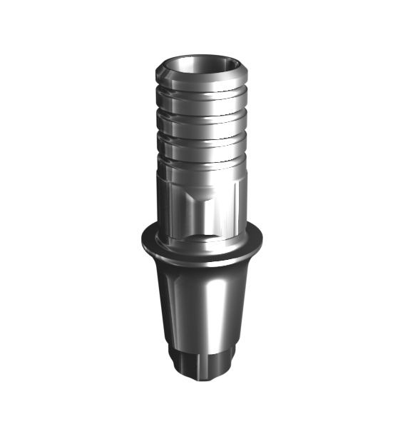 Абатмент-основание (одиночный), совместим с BioTech Dental (1.0 мм), с винтом
