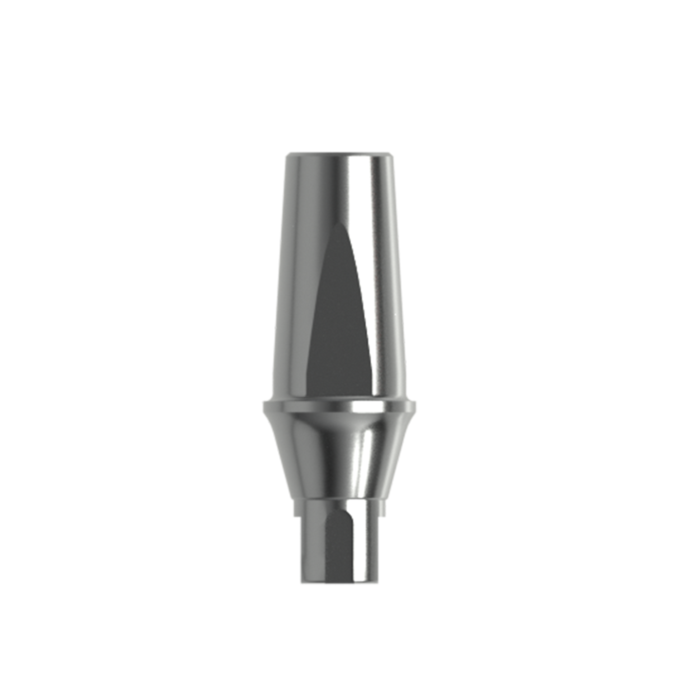 Абатмент титановый прямой, совместим с Straumann Bone Level NC (2.0 мм), с винтом