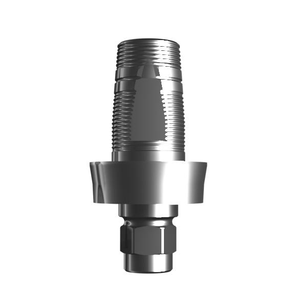 Абатмент-основание (одиночный), аналог GEO, совместим с XiVE ⌀ 5.5 (2.0 мм), с винтом