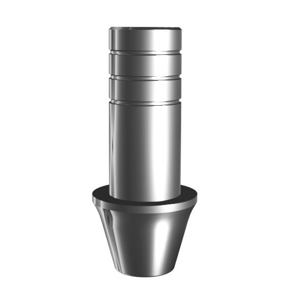 Абатмент прямой (мостовидный) для CAD/CAM, совместим с Straumann Bone Level RC (2.0 мм), с винтом