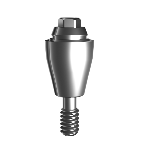 Абатмент-мультиюнит прямой, совместим с Nobel Conical Connection RP (4.5 мм)