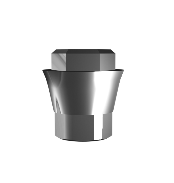 Абатмент-основание (одиночный), совместим с Nobel Conical Connection RP (не требует вклеивания), с винтом