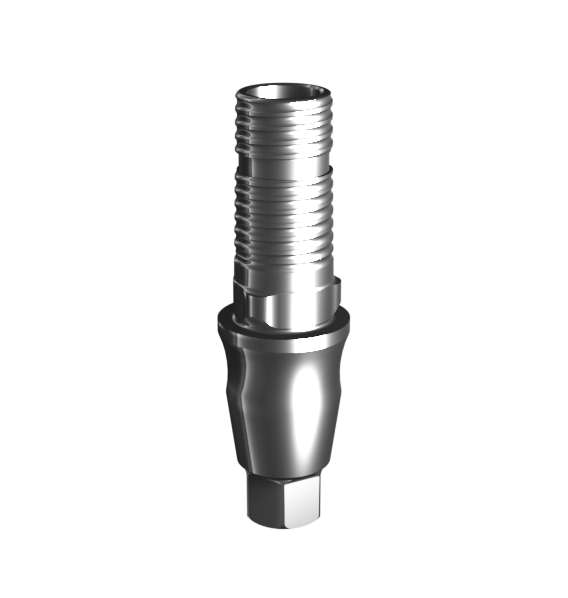 Абатмент-основание (одиночный), аналог Neodent, совместим с Straumann Neodent ⌀ 3.5 (2.5 мм), с винтом