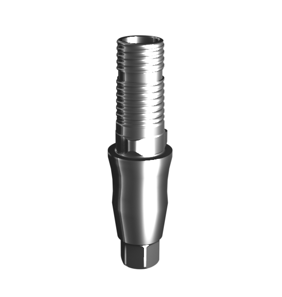 Абатмент-основание (одиночный), аналог Neodent, совместим с Straumann Neodent ⌀ 3.5 (3.5 мм), с винтом