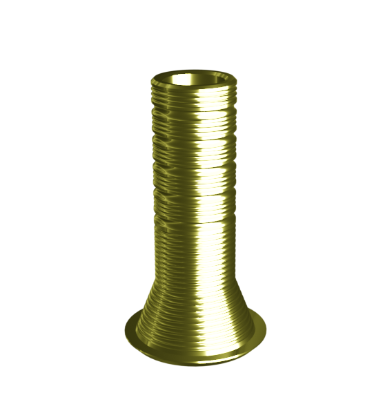 Абатмент CAD/СAM с уступом для MUA произ-ва УЛЬТРАСТОМ, с винтом