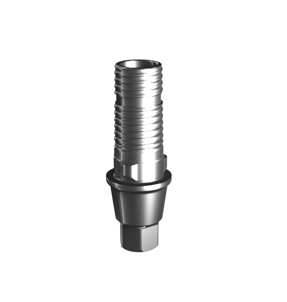 Абатмент-основание (одиночный), аналог Neodent, совместим с Straumann Neodent ⌀ 3.5 (0.8 мм), с винтом