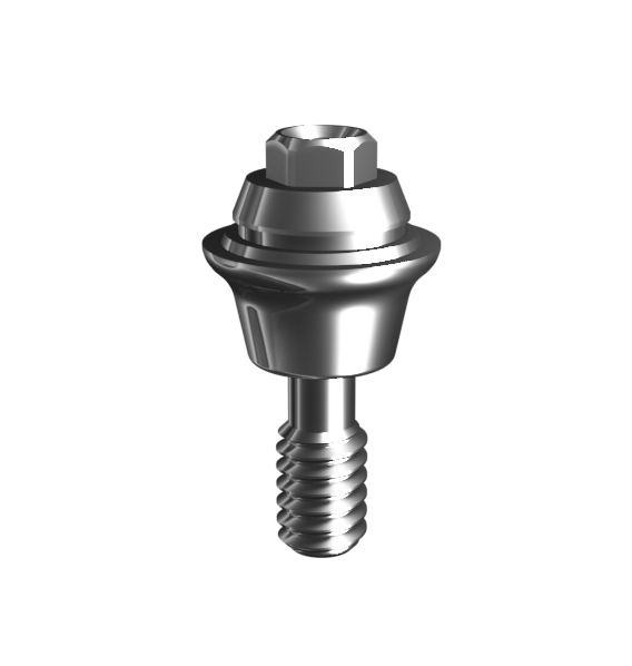 Абатмент-мультиюнит прямой, совместим с Nobel Conical Connection RP (1.5 мм)