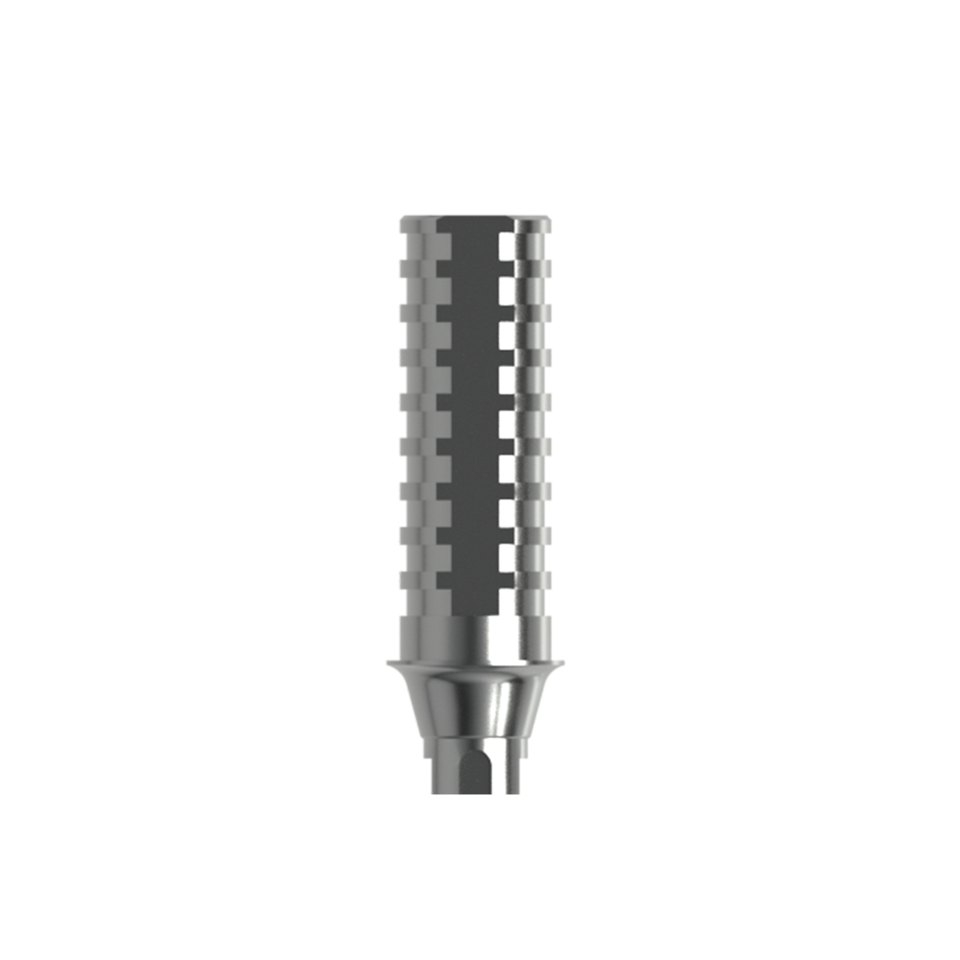 Абатмент временный (одиночный), совместим с Straumann Bone Level NC, с винтом