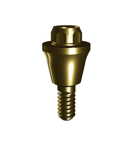 Динамический абатмент-мультиюнит прямой (совместимо с DAS), совместим с Nobel Conical Connection NP (2.0 мм)