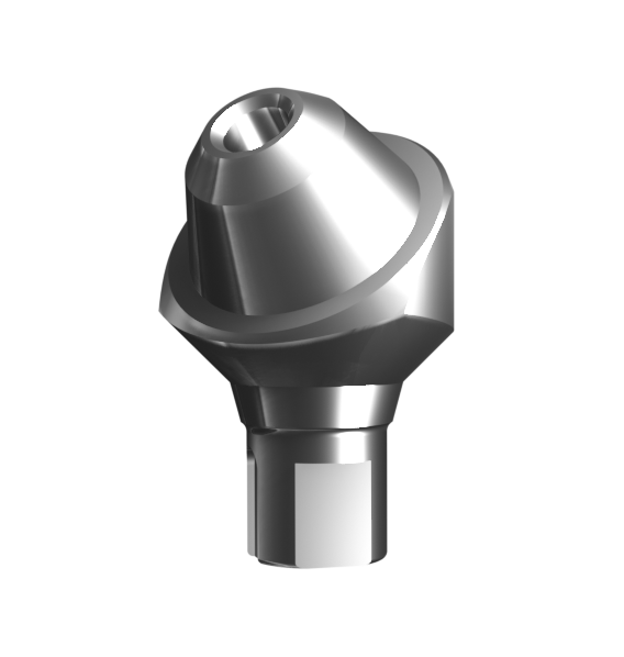 Абатмент-мультиюнит угловой 45° с внутренней резьбой, совместим с Straumann Bone Level NC (4.5 мм), type A
