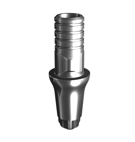 Абатмент-основание (одиночный), совместим с BioTech Dental (2.0 мм), с винтом