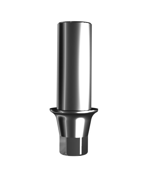 Абатмент временный (одиночный) для CAD/CAM, совместим с Osstem Mini (1.0 мм), с винтом