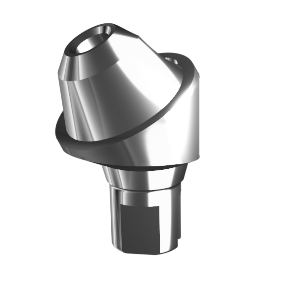 Абатмент-мультиюнит угловой 30° с внутренней резьбой, совместим с Straumann Bone Level NC (3.5 мм), type A