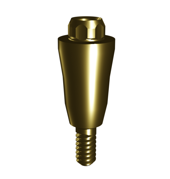 Динамический абатмент-мультиюнит прямой (совместимо с DAS), совместим с Nobel Conical Connection NP (5.0 мм)