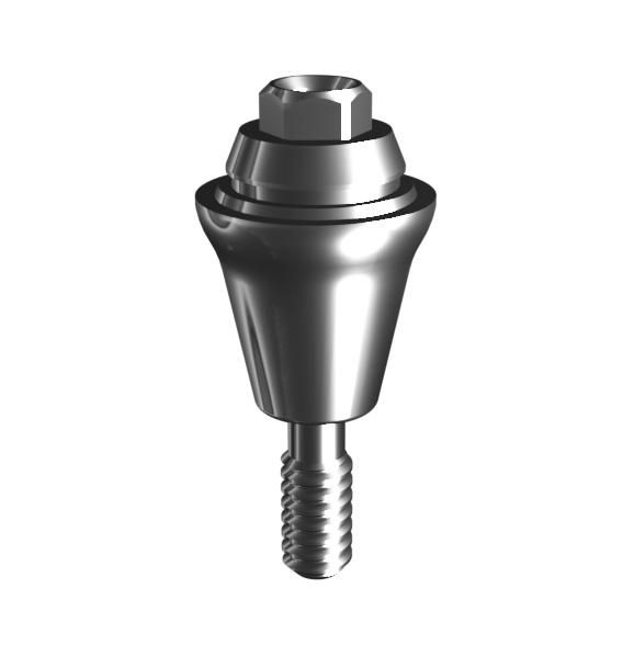 Абатмент-мультиюнит прямой, совместим с Nobel Conical Connection NP (3.5 мм)