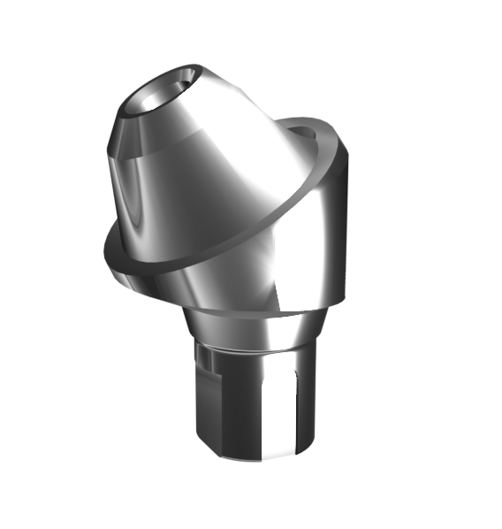 Абатмент-мультиюнит угловой 30° с внутренней резьбой, совместим с Straumann Bone Level NC (3.5 мм), type B