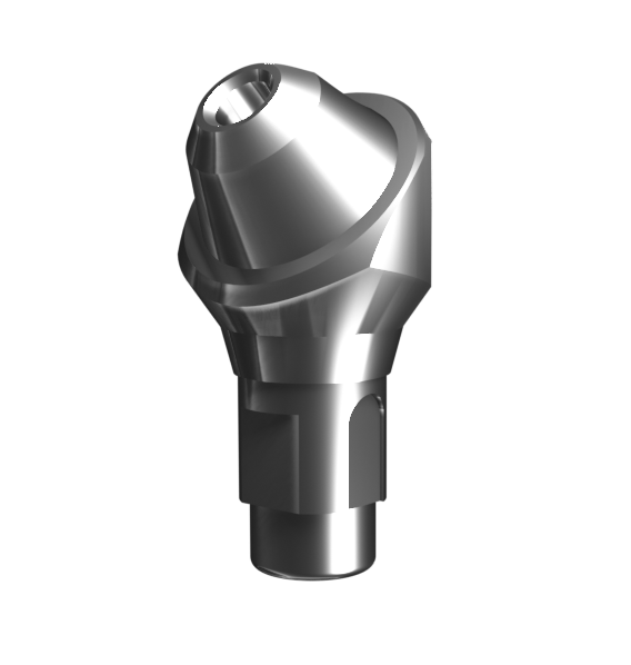 Абатмент-мультиюнит угловой 45° с внутренней резьбой, совместим с Straumann Bone Level RC (4.5 мм), type B