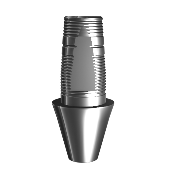 Абатмент-основание (мостовидный), аналог GEO, совместим с Straumann Bone Level NC (3.0 мм), с винтом