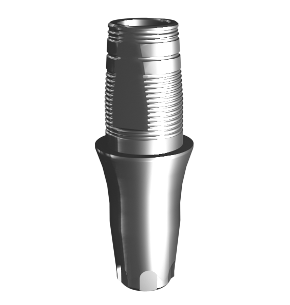 Абатмент-основание (одиночный), аналог GEO, совместим с MIS C1 SP (4.0 мм), с винтом