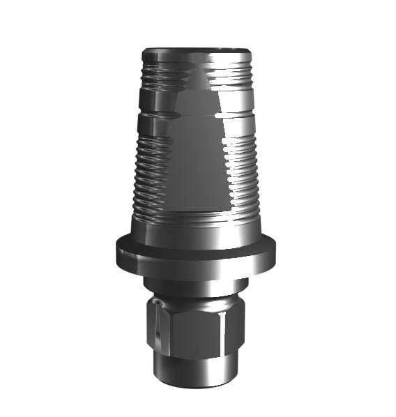 Абатмент-основание (одиночный), аналог GEO, совместим с XiVE ⌀ 4.5 (1.3 мм), с винтом