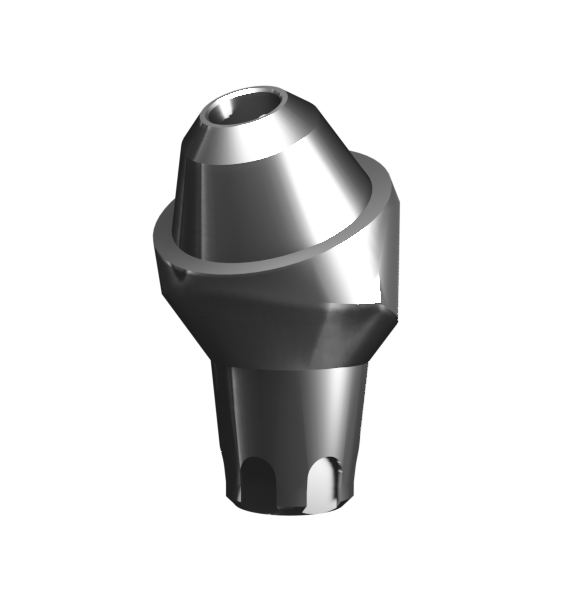 Абатмент-мультиюнит угловой 30° с внутренней резьбой, совместим с MIS C1 SP (4.5 мм), с винтом