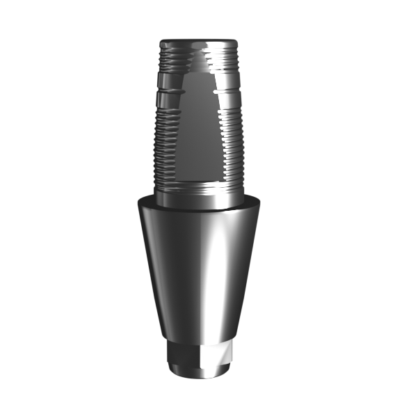 Абатмент-основание (одиночный), аналог GEO, совместим с Dentium / Impro (4.0 мм), с винтом