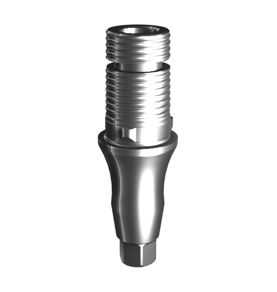Абатмент-основание (одиночный), аналог Neodent, совместим с Straumann Neodent ⌀ 4.5 (4.5 мм), с винтом