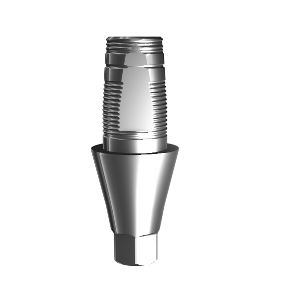 Абатмент-основание (одиночное), аналог GEO, совместим с Osstem Mini (3.0 мм), с винтом