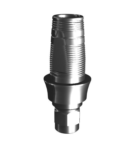 Абатмент-основание (одиночный), аналог GEO, совместим с XiVE ⌀ 3.8 (2.0 мм), с винтом