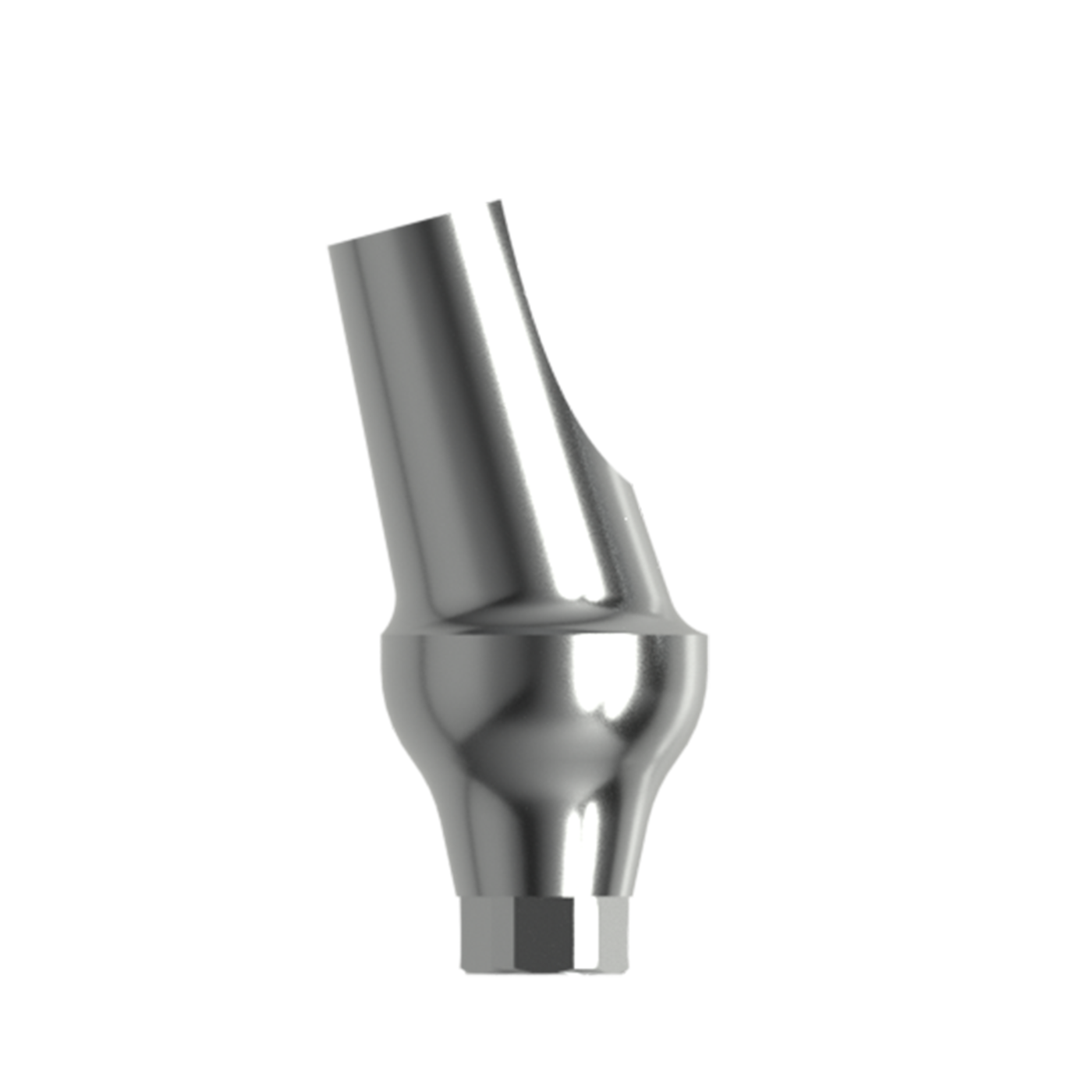 Абатмент титановый угловой 15°, совместим с Nobel Conical Connection RP (3.0 мм), с винтом