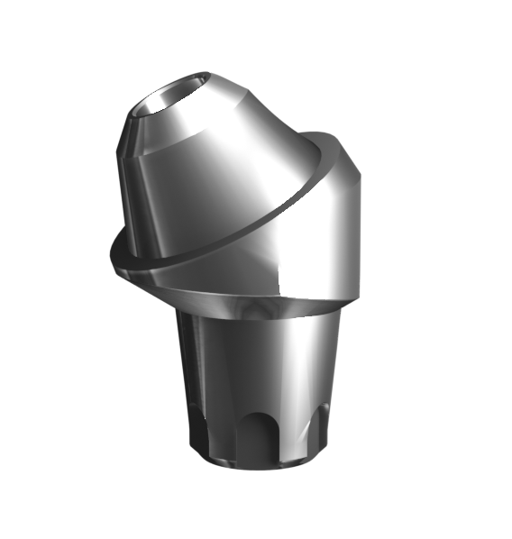 Абатмент-мультиюнит угловой 30° с внутренней резьбой, совместим с MIS C1 SP (3.5 мм), с винтом