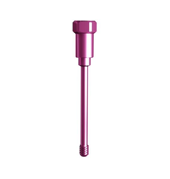 Винт для трансфера для открытой ложки (VER.2) короткий, совместим с Nobel Conical Connection NP