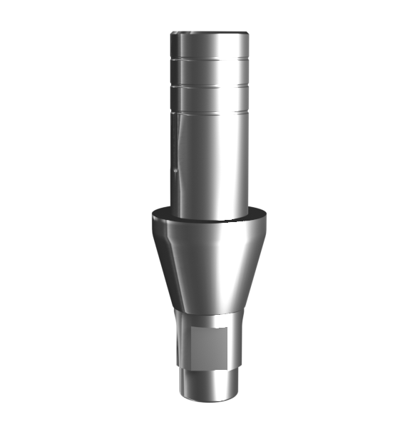 Абатмент прямой (одиночный) для CAD/CAM, совместим с Straumann Bone Level RC (3.0 мм), с винтом