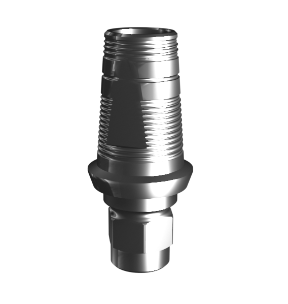 Абатмент-основание (одиночный), аналог GEO, совместим с XiVE ⌀ 3.8 (1.3 мм), с винтом