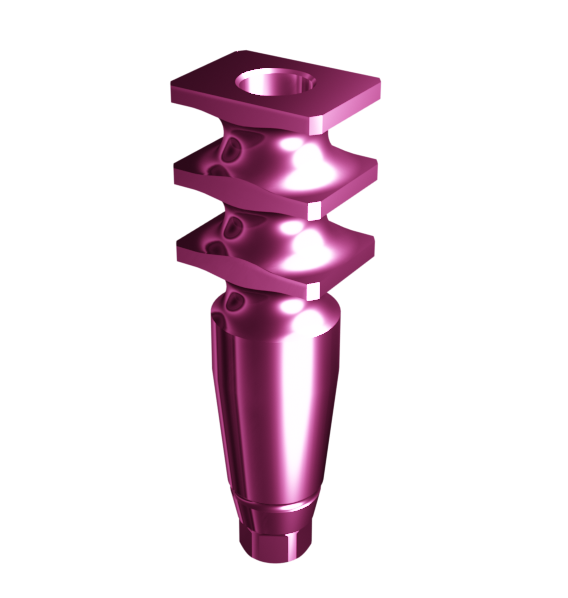 Трансфер для открытой ложки (VER.2), совместим с Nobel Conical Connection NP (F14), с винтом