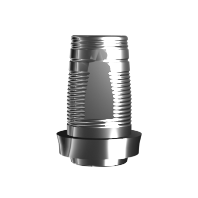 Абатмент-основание (мостовидный), аналог GEO, совместим с Nobel Conical Connection RP (1.3 мм), с винтом
