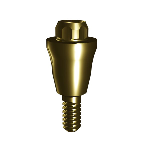 Динамический абатмент-мультиюнит прямой (совместимо с DAS), совместим с Nobel Conical Connection NP (3.0 мм)