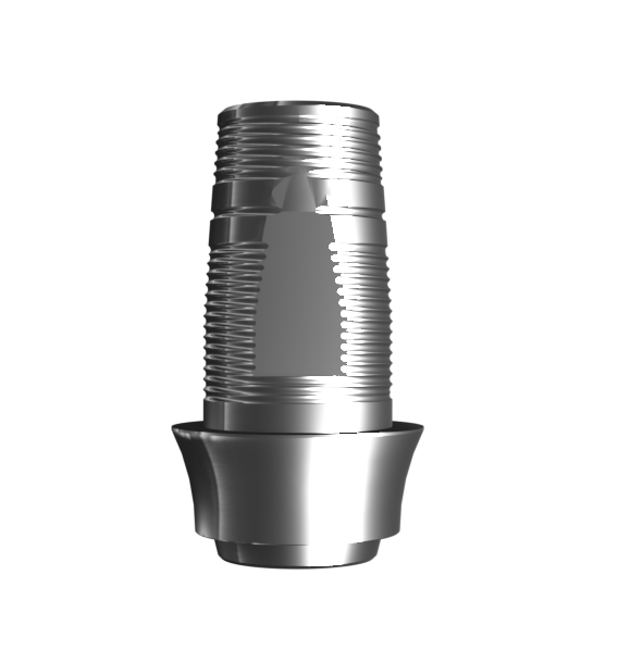 Абатмент-основание (мостовидный), аналог GEO, совместим с Nobel Conical Connection RP (2.0 мм), с винтом