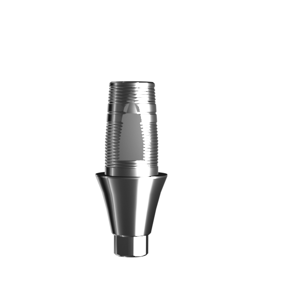 Абатмент-основание (одиночный), аналог GEO, совместим с Nobel Conical Connection NP (3.0 мм), с винтом