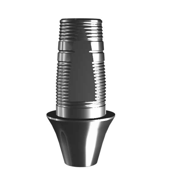 Абатмент-основание (мостовидный), аналог GEO, совместим с Straumann Bone Level NC (2.0 мм), с винтом