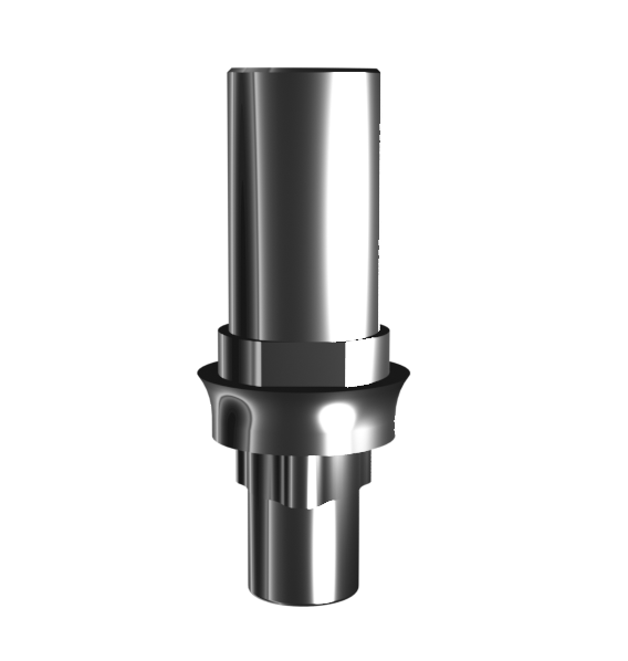 Абатмент временный (одиночный) для CAD/CAM, совместим с Nobel Replace RP (1.5 мм), с винтом