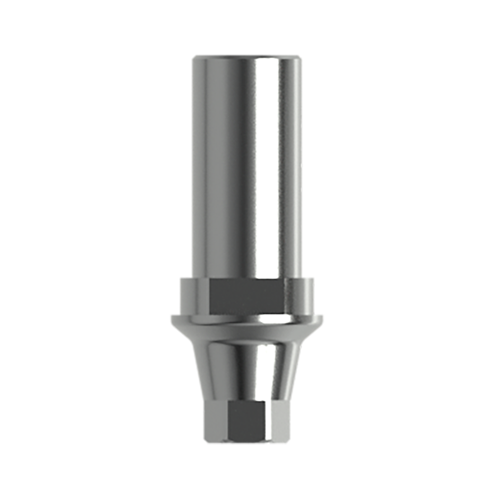 Абатмент временный (одиночный) для CAD/CAM, совместим с Astra Tech ⌀ 3.5/4.0 (1.0 мм), с винтом