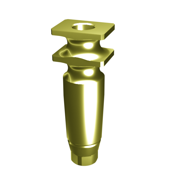 Трансфер для открытой ложки (VER.2), совместим с Nobel Conical Connection RP (F12), с винтом